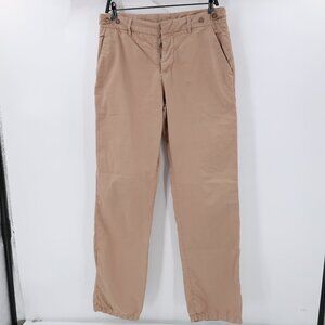 James Perse Chino Pants Mens 33x33 Beige Cotton Twill 5 Pocket straight Leg
